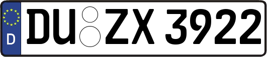 DU-ZX3922