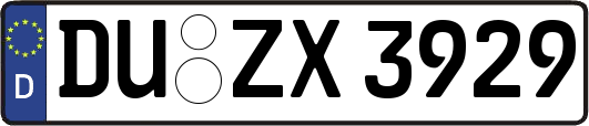 DU-ZX3929