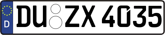DU-ZX4035