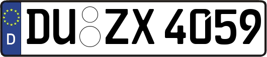 DU-ZX4059