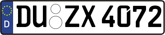 DU-ZX4072
