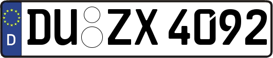 DU-ZX4092