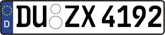 DU-ZX4192