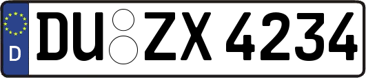 DU-ZX4234