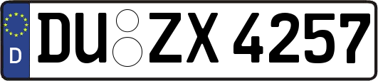 DU-ZX4257