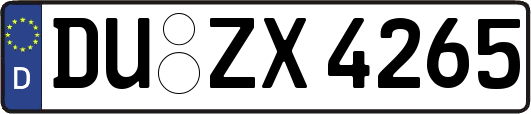DU-ZX4265
