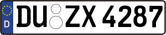 DU-ZX4287