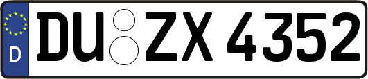 DU-ZX4352