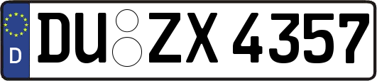 DU-ZX4357