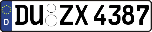DU-ZX4387