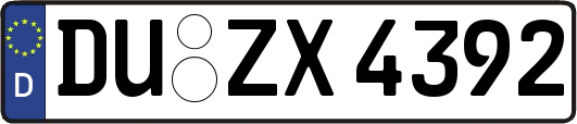 DU-ZX4392