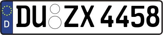 DU-ZX4458