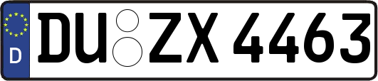 DU-ZX4463