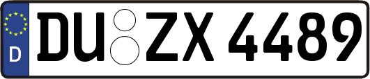 DU-ZX4489