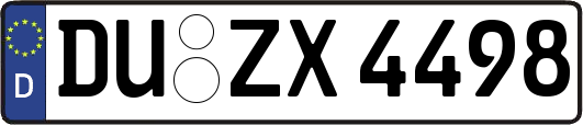 DU-ZX4498