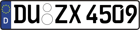 DU-ZX4509