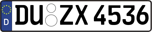 DU-ZX4536