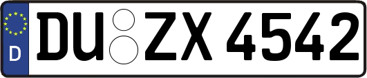 DU-ZX4542