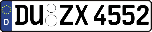 DU-ZX4552