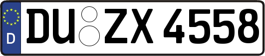 DU-ZX4558