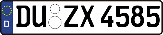 DU-ZX4585
