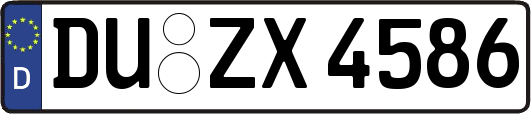 DU-ZX4586