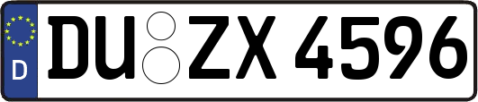 DU-ZX4596