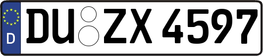 DU-ZX4597