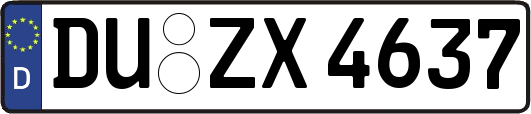 DU-ZX4637