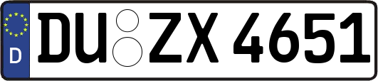 DU-ZX4651