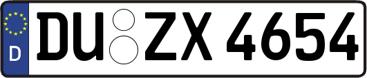 DU-ZX4654