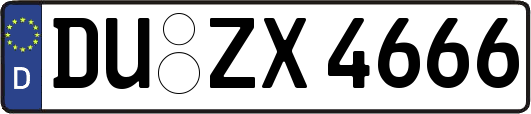 DU-ZX4666