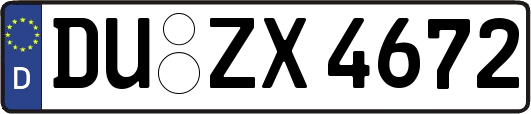 DU-ZX4672