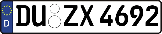 DU-ZX4692