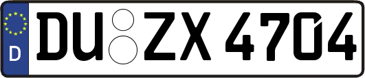 DU-ZX4704
