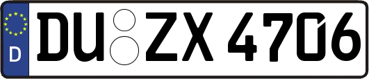 DU-ZX4706