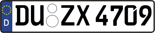 DU-ZX4709