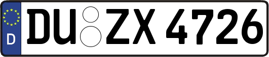 DU-ZX4726
