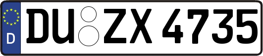 DU-ZX4735