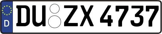 DU-ZX4737