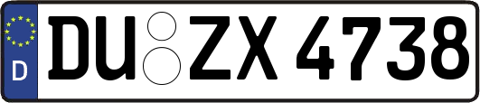 DU-ZX4738