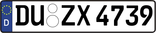 DU-ZX4739