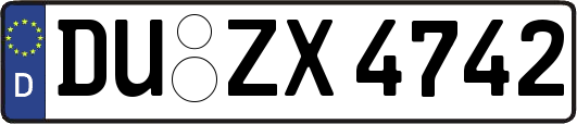 DU-ZX4742