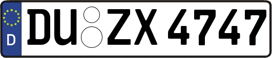 DU-ZX4747