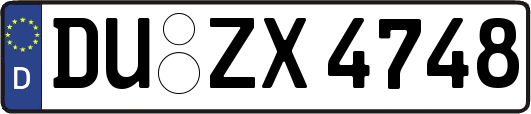 DU-ZX4748