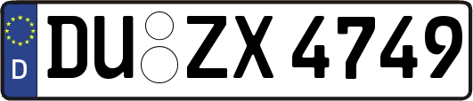 DU-ZX4749