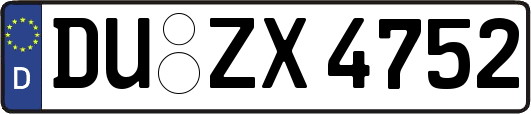 DU-ZX4752