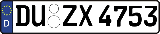 DU-ZX4753