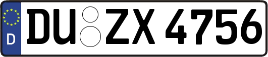 DU-ZX4756