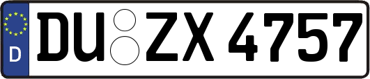 DU-ZX4757
